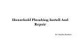 Household Plumbing Install And Repair In Columbus Ohio | By Plumber Columbus PowerPoint PPT Presentation