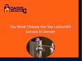 You must Choose the Top Locksmith Service in Denver PowerPoint PPT Presentation