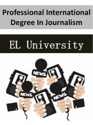 Professional International Degree In Journalism