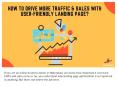 How to Drive More Traffic & Sales with User-Friendly Landing Page? PowerPoint PPT Presentation