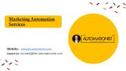 Marketing Automation Services