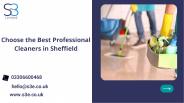 Choose the Best Professional Cleaners in Sheffield