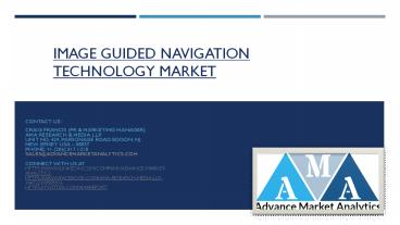 Image Guided Navigation Technology Market