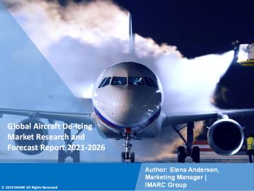 Aircraft De-Icing Market by Product Type, Distribution Channel, End User 2021-2026