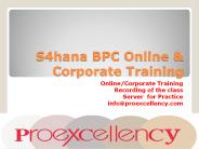 SAP BPC online training