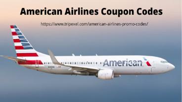American Airlines Promo Codes & Coupons