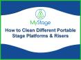 How to Clean Different Portable Stage Platforms & Risers (2) PowerPoint PPT Presentation