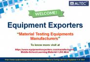 Material Testing Equipments Manufacturers