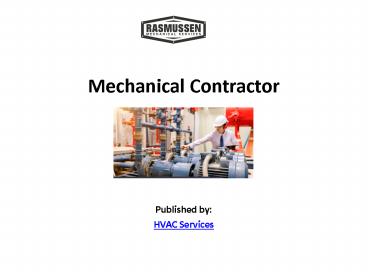 Mechanical Contractor