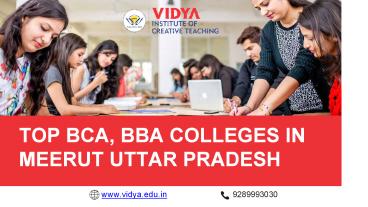 Best BBA College in Meerut | Top BCA College in UP | Commerce College | VICT