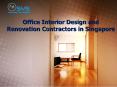 Office Interior Design and Renovation Contractors in Singapore PowerPoint PPT Presentation