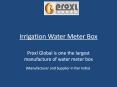 Check Irrigation Water Meter Box PowerPoint PPT Presentation