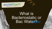 Bacteriostatic