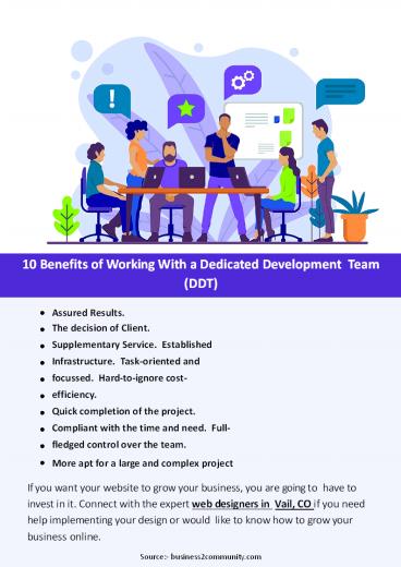 10 Benefits of Working With a Dedicated Development Team