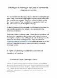 6 Types of Cleaning included in Commercial Cleaning in London PowerPoint PPT Presentation