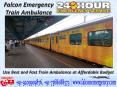 Use Low Cost and Amazing ICU Train Ambulance from Patna and Varanasi by Falcon Emergency PowerPoint PPT Presentation