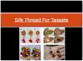 Silk Thread For Tassels – Make Fashionable Earrings Easily