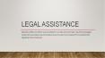 Legal Assistance - TBI Mauritius PowerPoint PPT Presentation
