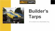 Builders Tarps