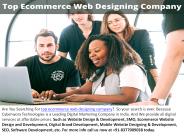 Top Ecommerce Web Designing Company | Ecommerce Web Designing Agency