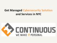 Get Managed Cybersecurity Solutions and Services in NYC