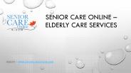 Seniorcareonline - Elderly care services