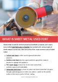 WHAT IS SHEET METAL USED FOR? PowerPoint PPT Presentation