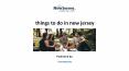 things to do in new jersey PowerPoint PPT Presentation