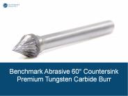 Countersink premium tungsten carbide burrs