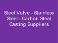 Steel Valve - Stainless Steel - Carbon Steel Casting Suppliers PowerPoint PPT Presentation