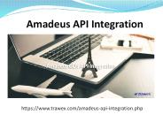 Amadeus API Integration