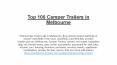 Top 100 Camper Trailers in Melbourne