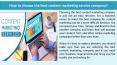 How to choose the best content marketing service company? PowerPoint PPT Presentation