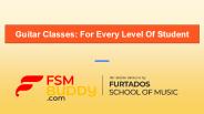 Best Online Guitar Classes | FSM Buddy