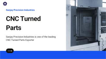 Best CNC Turned Parts Exporter