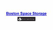 Hire The Full-Services Chinatown Storage Units