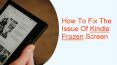 Guide To Fix Kindle Frozen Screen Issue PowerPoint PPT Presentation