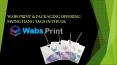 Wabs Print & Packaging Offering Swing Hang Tags in the UK PowerPoint PPT Presentation