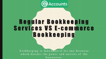 E Accounting | Starting At £29 per Month