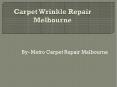 Carpet Repair Doctor – Metro Carpet Repair Melbourne