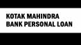 Kotak Mahindra Bank Personal Loan PowerPoint PPT Presentation