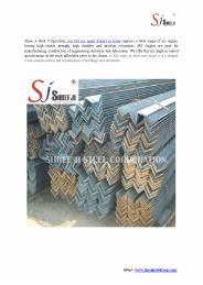 Top m100 MS Angle Suppliers in India