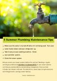 5 Summer Plumbing Maintenance Tips PowerPoint PPT Presentation