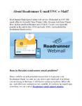Roadrunner email help PowerPoint PPT Presentation