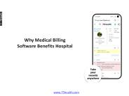 Why Medical Billing Software Benefits Hospital?