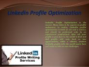 Linkedin Profile Optimization