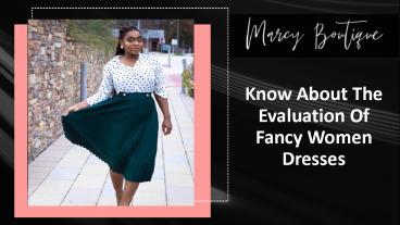 Get Best Women Dresses Near USA | Marcy Boutique