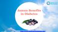 Jamun: Benefits, Precautions & Uses | Freedom from Diabetes PowerPoint PPT Presentation