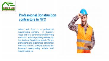 Best Waterproofing Company In Brooklyn