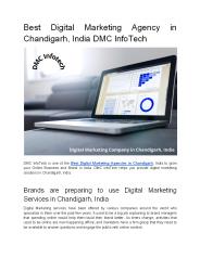 Best Digital Marketing Company in Chandigarh, India